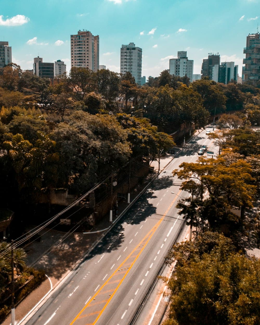 Rua do bairro Moema